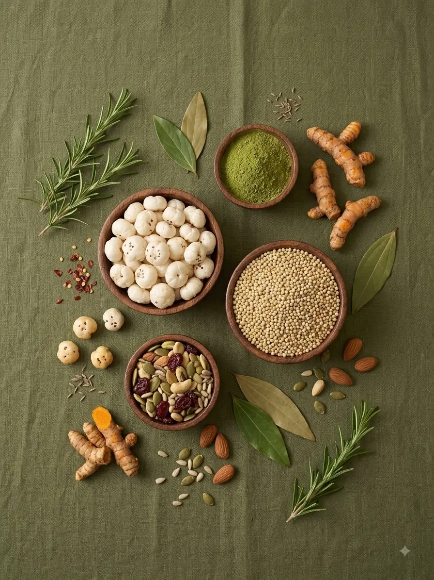 Our carefully selected ingredients